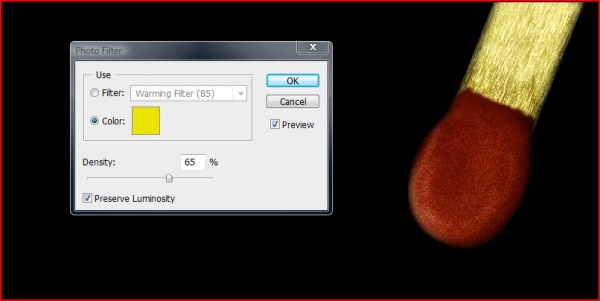 Creation of Flame On: Step 12